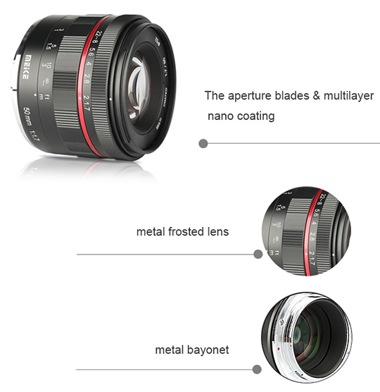 美科50mmt2.1全画幅电影镜头 美科50 1.7镜头评测
