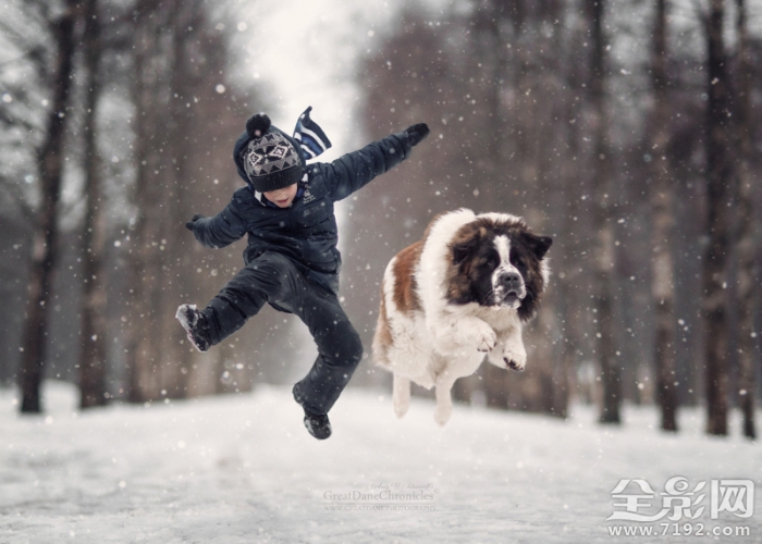 摄影师记录宝宝与宠物的完美互动视频 与宠物照相儿童摄影