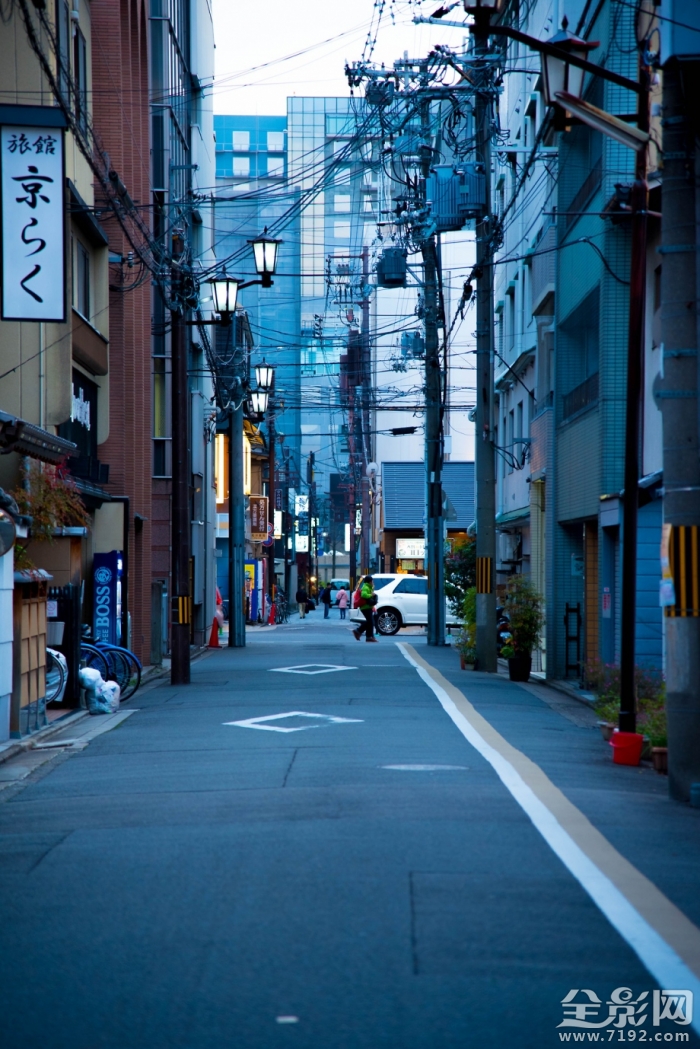 夜幕街道图片 夜幕街道马路图片图3
