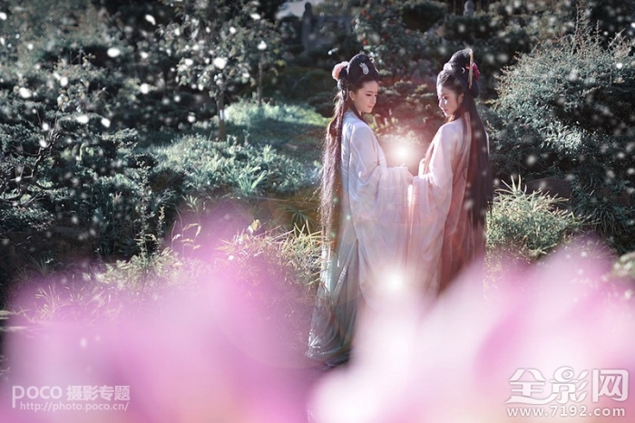 汉服人像故事性策划与拍摄详解图 汉服人像摄影作品