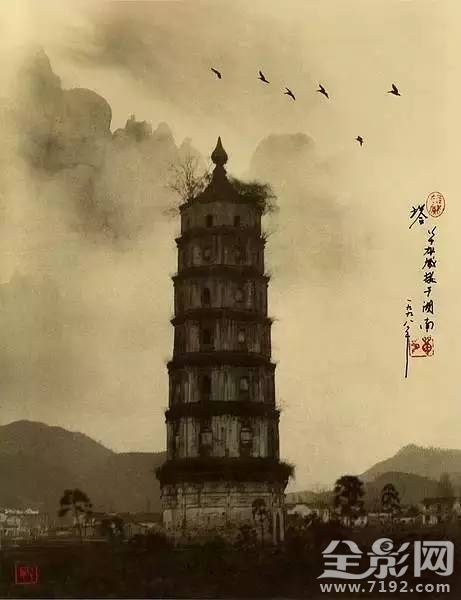 这到底是摄影还是国画呢 分不清画还是摄影