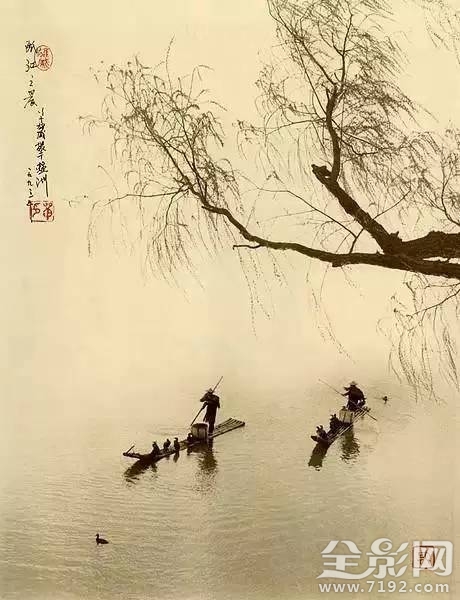 这到底是摄影还是国画呢 分不清画还是摄影