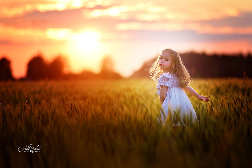 儿童摄影小清新 儿童摄影模板素材