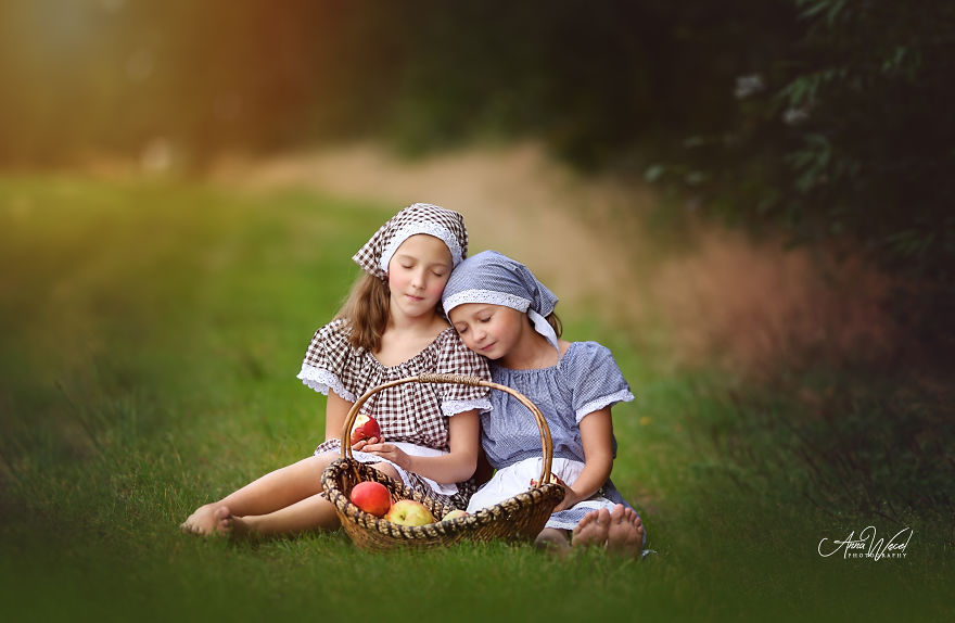 儿童摄影小清新 儿童摄影模板素材