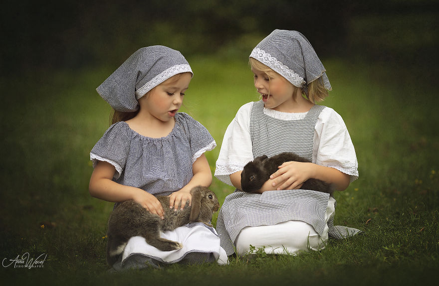 儿童摄影小清新 儿童摄影模板素材