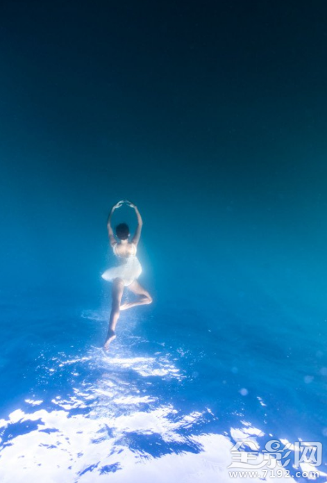 海底舞蹈镜面 海底的舞蹈动作