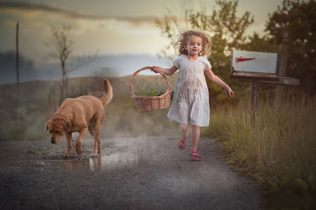 妈妈给孩子拍的创意摄影 为孩子们拍照记录美好的