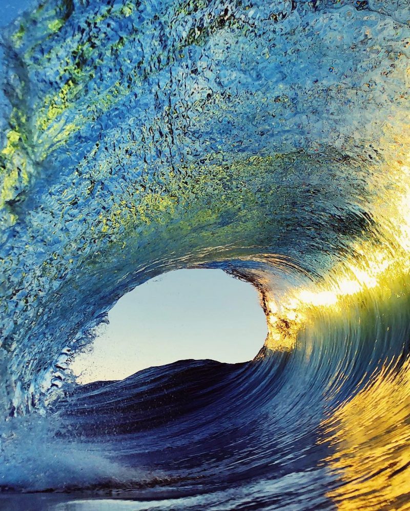 从海浪内部拍摄海浪是什么样子呢-超震撼的 海浪拍摄技巧图2