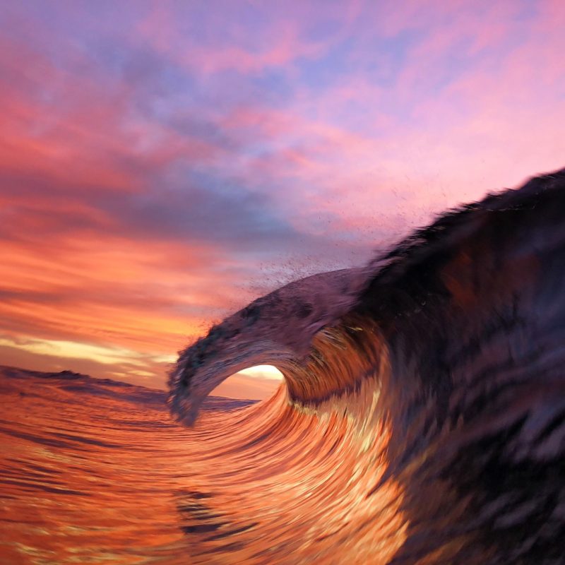 从海浪内部拍摄海浪是什么样子呢-超震撼的 海浪拍摄技巧