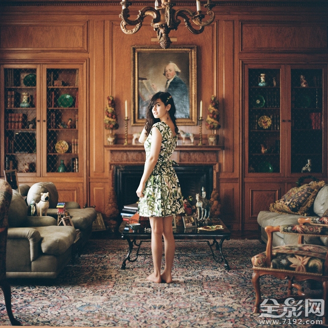 复古风小清新人像摄影图片 复古人像风格