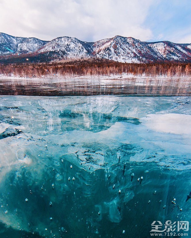 西伯利亚 贝加尔湖 贝加尔湖以西