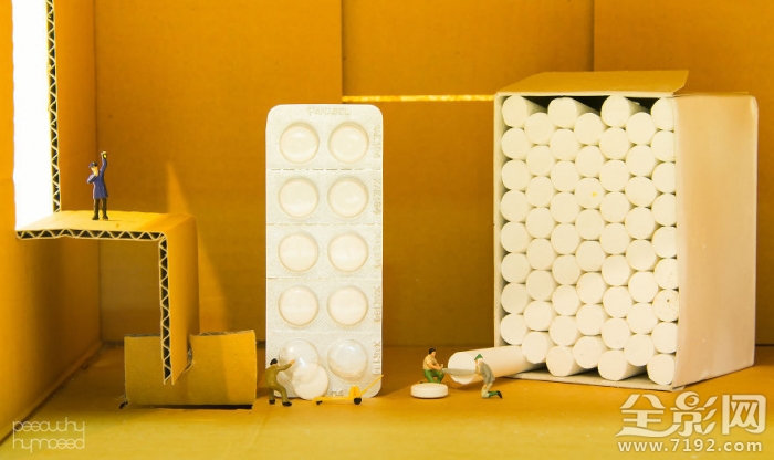 泰国摄影师创作现实版小人国的作品 泰国小人叫什么图2