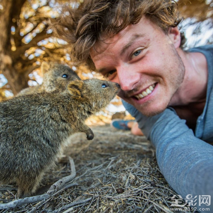 最搞笑的人与动物自拍视频 人与动物的搞笑对话
