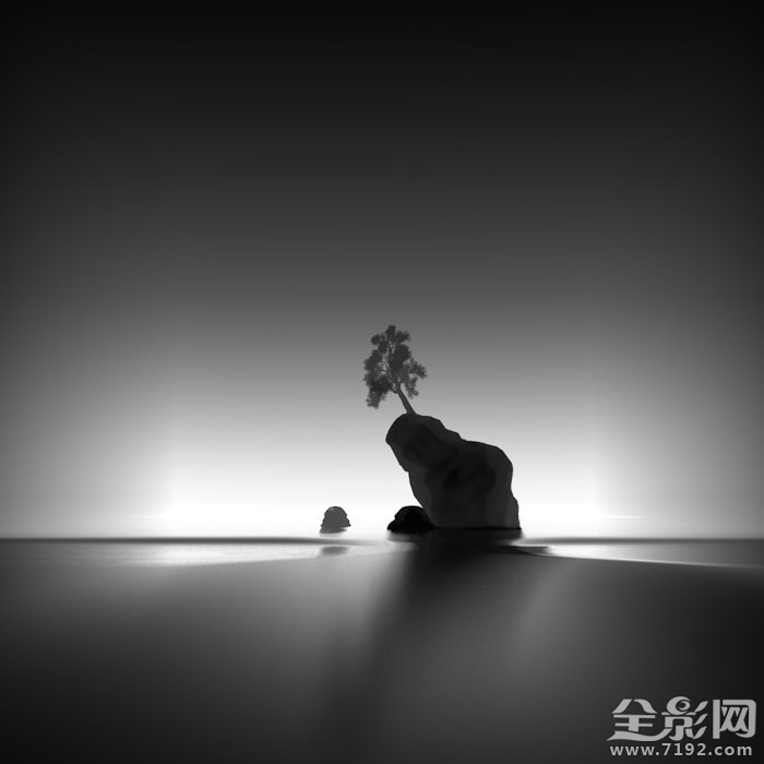 极简黑白风格的风光作品图片 极简黑白设计