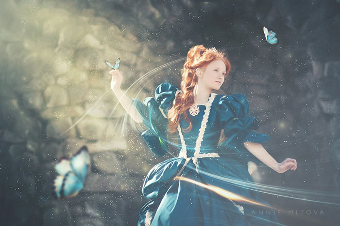 童话摄影作品 童话儿童摄影