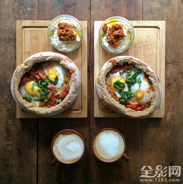 对称早餐 instagram 对称拍摄的作用图3