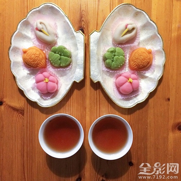 对称早餐 instagram 对称拍摄的作用