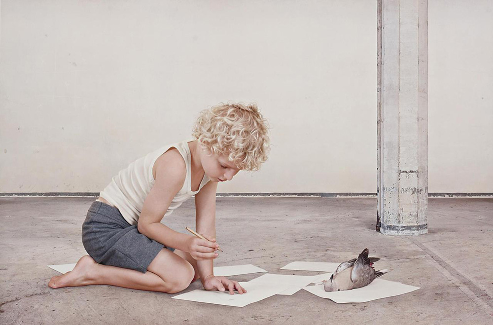 复古肖像画 复古儿童摄影图片图3