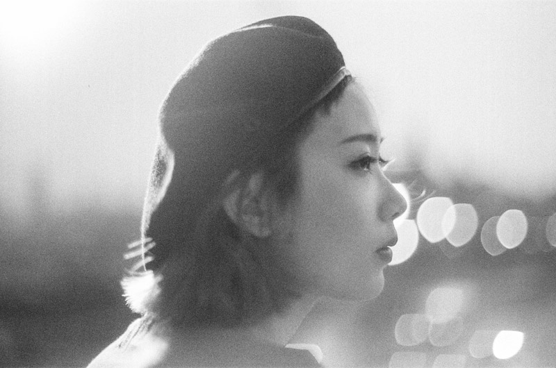 lomo黑白胶卷 lr调黑白胶片感