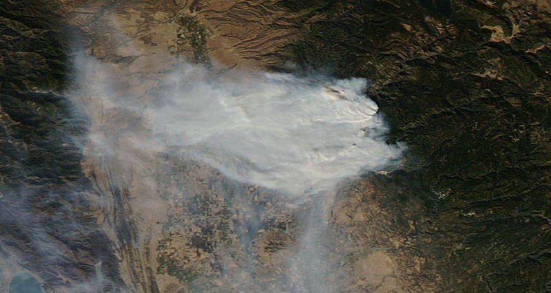 加利福尼亚州山火 加利福尼亚火山爆发的季节可能是