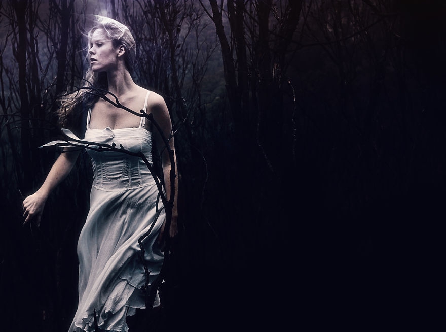 人像摄影作品的美感 摄影人像和风景