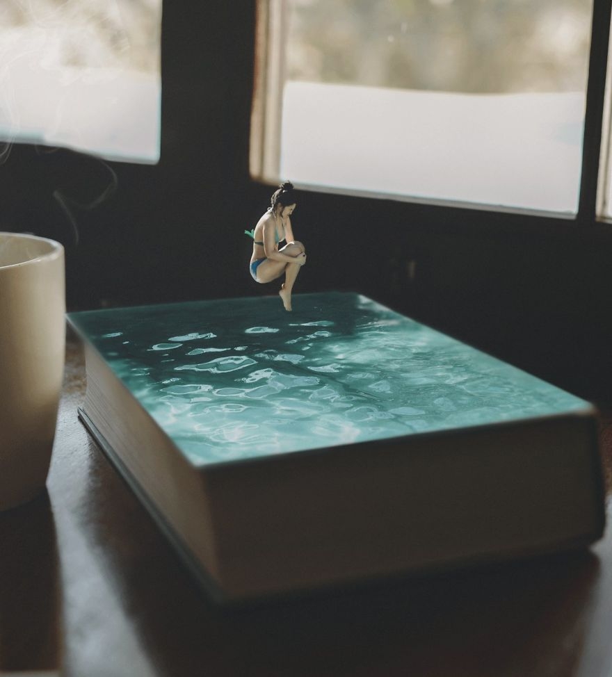 以书为载体的创意画 以书为主题的创意设计