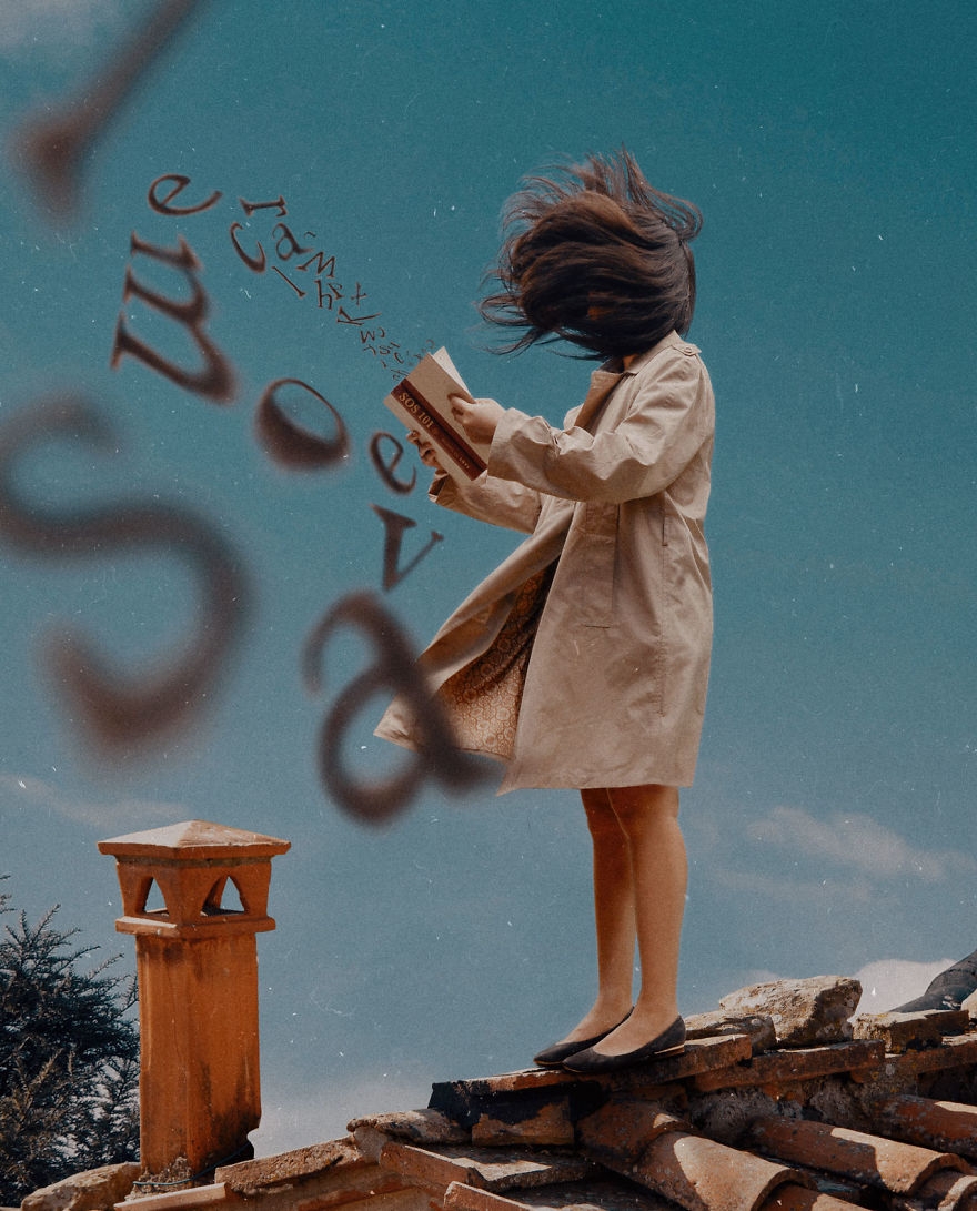 以书为载体的创意画 以书为主题的创意设计