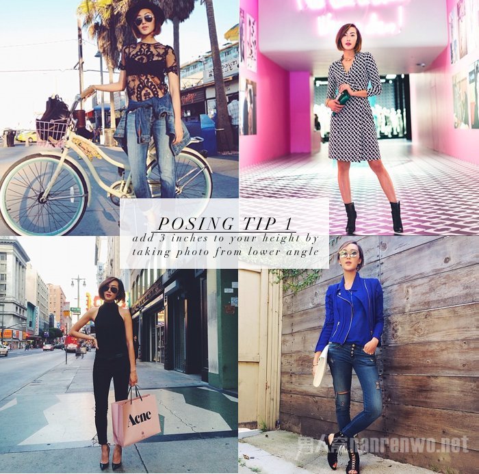 怎么把女生拍的显高 怎么给女生拍照显腿长图2