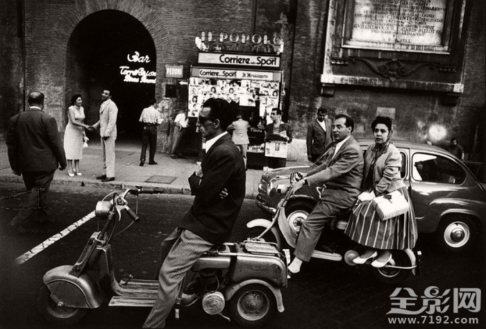 摄影师记录60年前的罗马街头视频 70年代的罗马