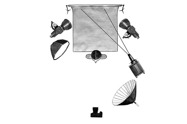 人像摄影布光24种教程详解 人像拍摄布光