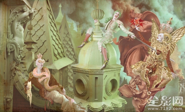 艺术拼贴作品 拼贴艺术品