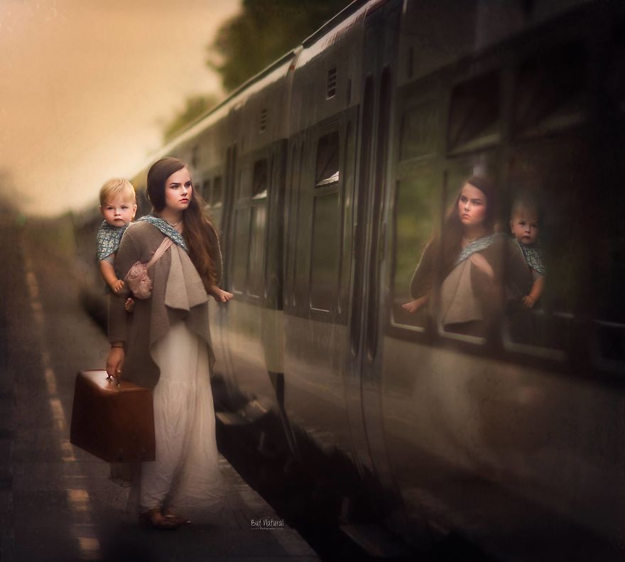 亲子油画图片 亲子油画活动方案图3