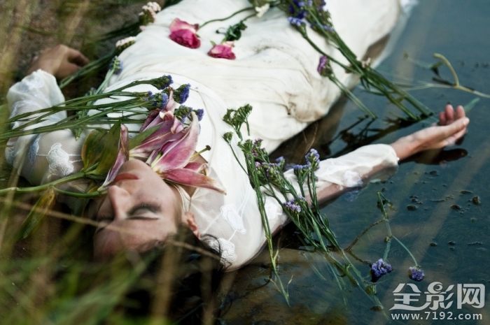 孤独人像摄影写真 孤寂照片夜景