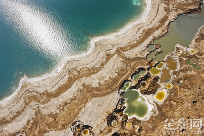 神秘死海风景摄影作品 神秘的死海图3