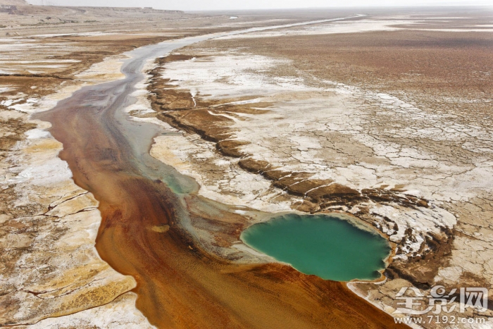 神秘死海风景摄影作品 神秘的死海