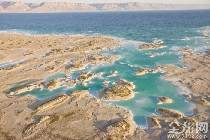 神秘死海风景摄影作品 神秘的死海