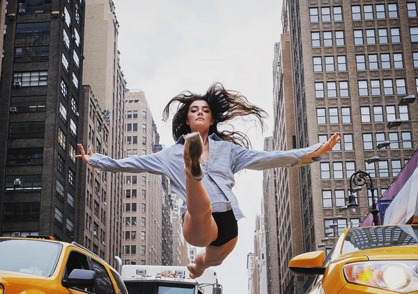 街头芭蕾舞者 芭蕾舞演员跳街舞图1