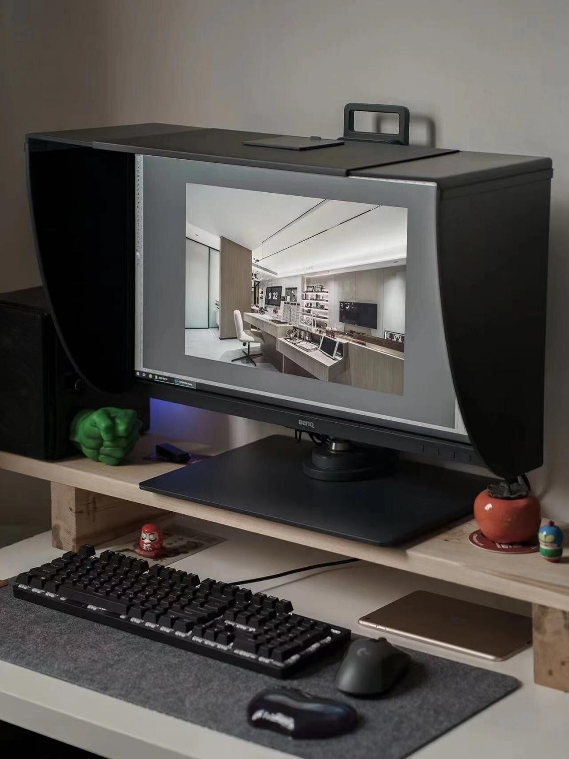 明基27寸专业修图显示器 明基sw270c显示器价格图1